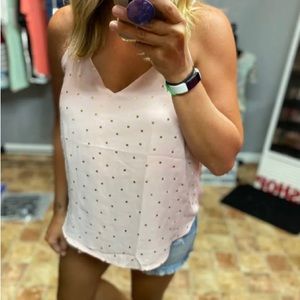 BOUTIQUE Dot Print Cami Tank NEW!
